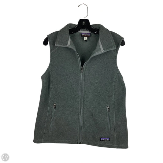 Vest Fleece By Patagonia In Grey, Size: L