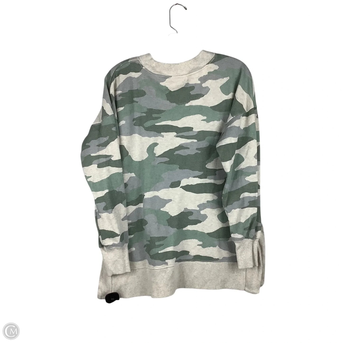 Sweatshirt Crewneck By Aerie In Camouflage Print, Size: S