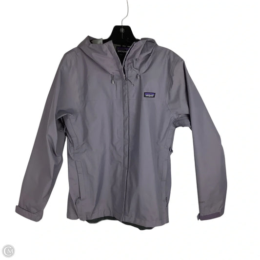 Jacket Windbreaker By Patagonia In Purple, Size: S