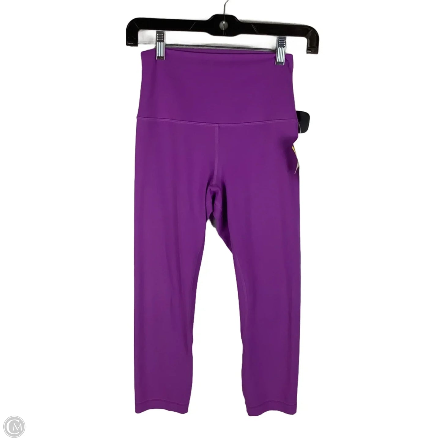 Athletic Capris By Lululemon In Purple, Size: 4