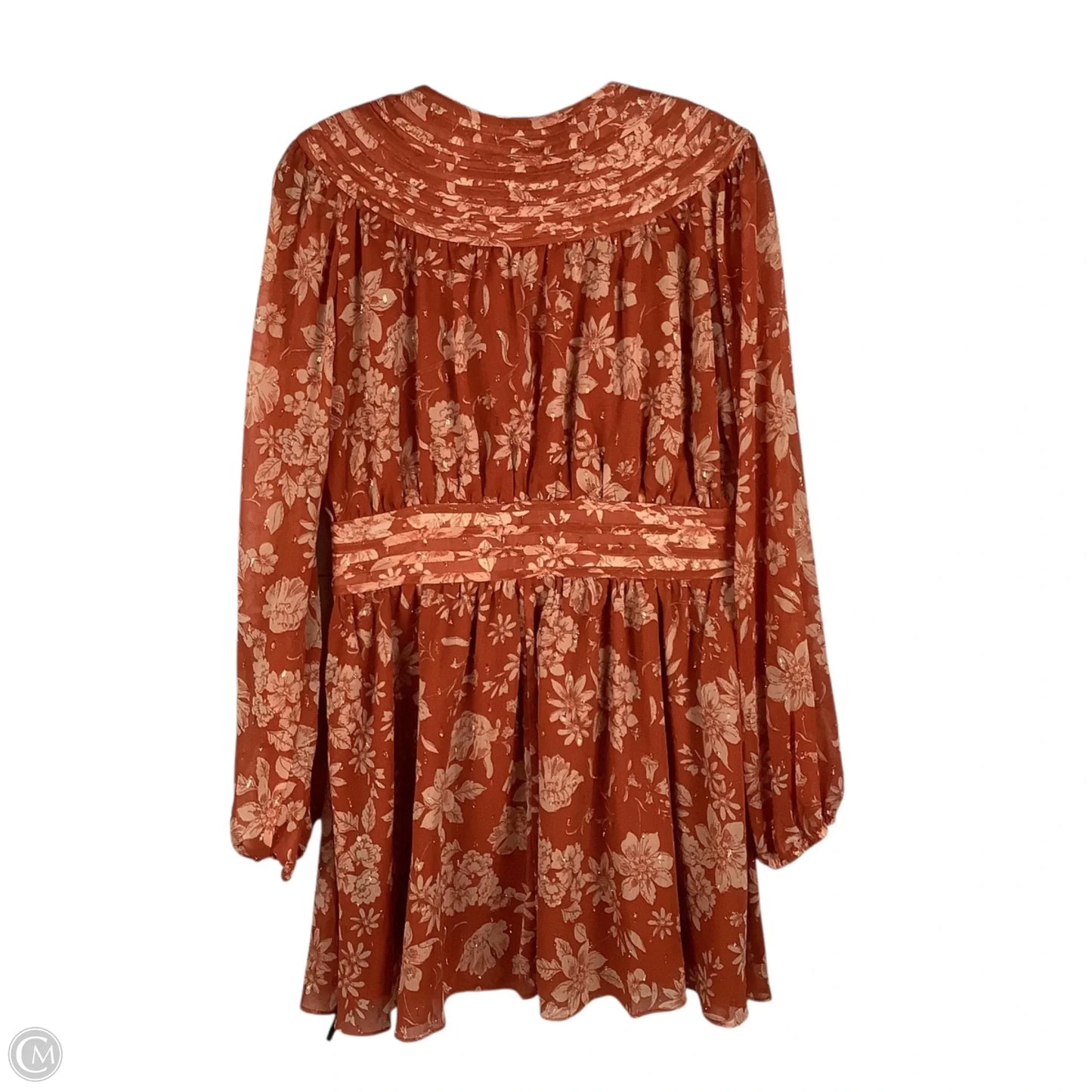 Dress Party Short By Lulus In Orange, Size: L