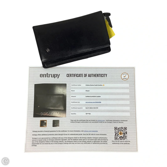 Wallet Luxury Designer By Chanel, Size: Medium