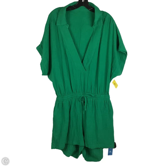 Romper By Cupshe In Green, Size: Xl