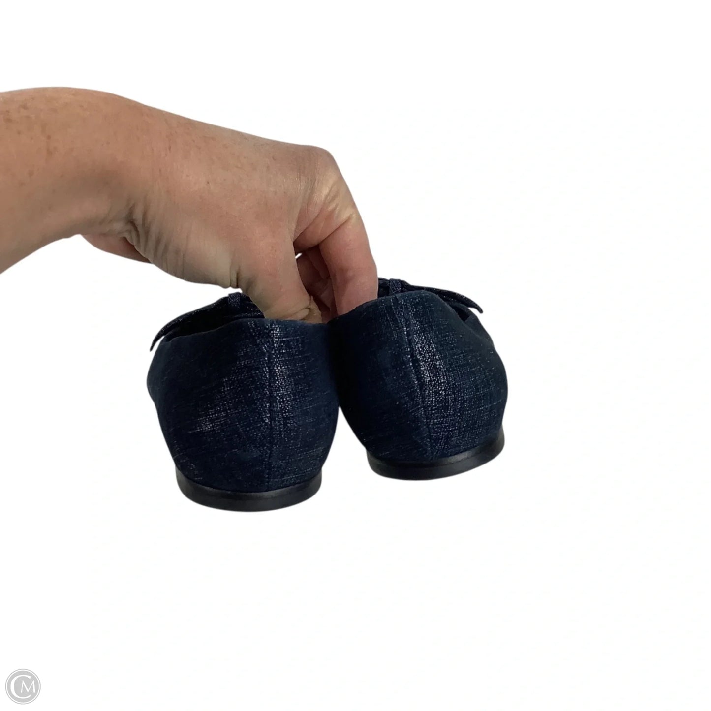 Shoes Designer By Tory Burch In Navy, Size: 6