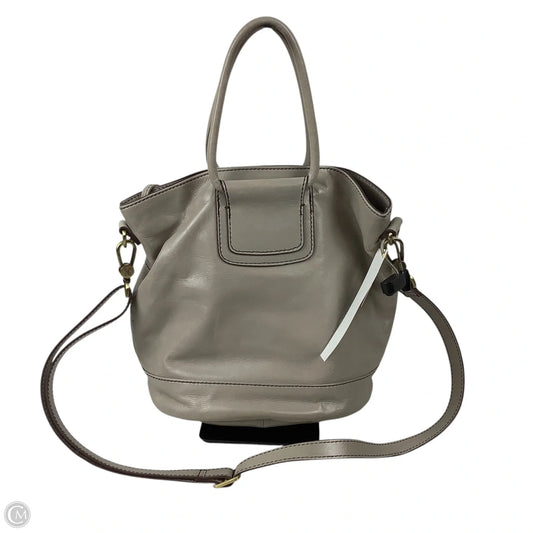 Handbag Leather By Hobo Intl, Size: Medium