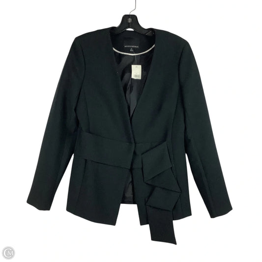 Blazer By Banana Republic In Black, Size: 8