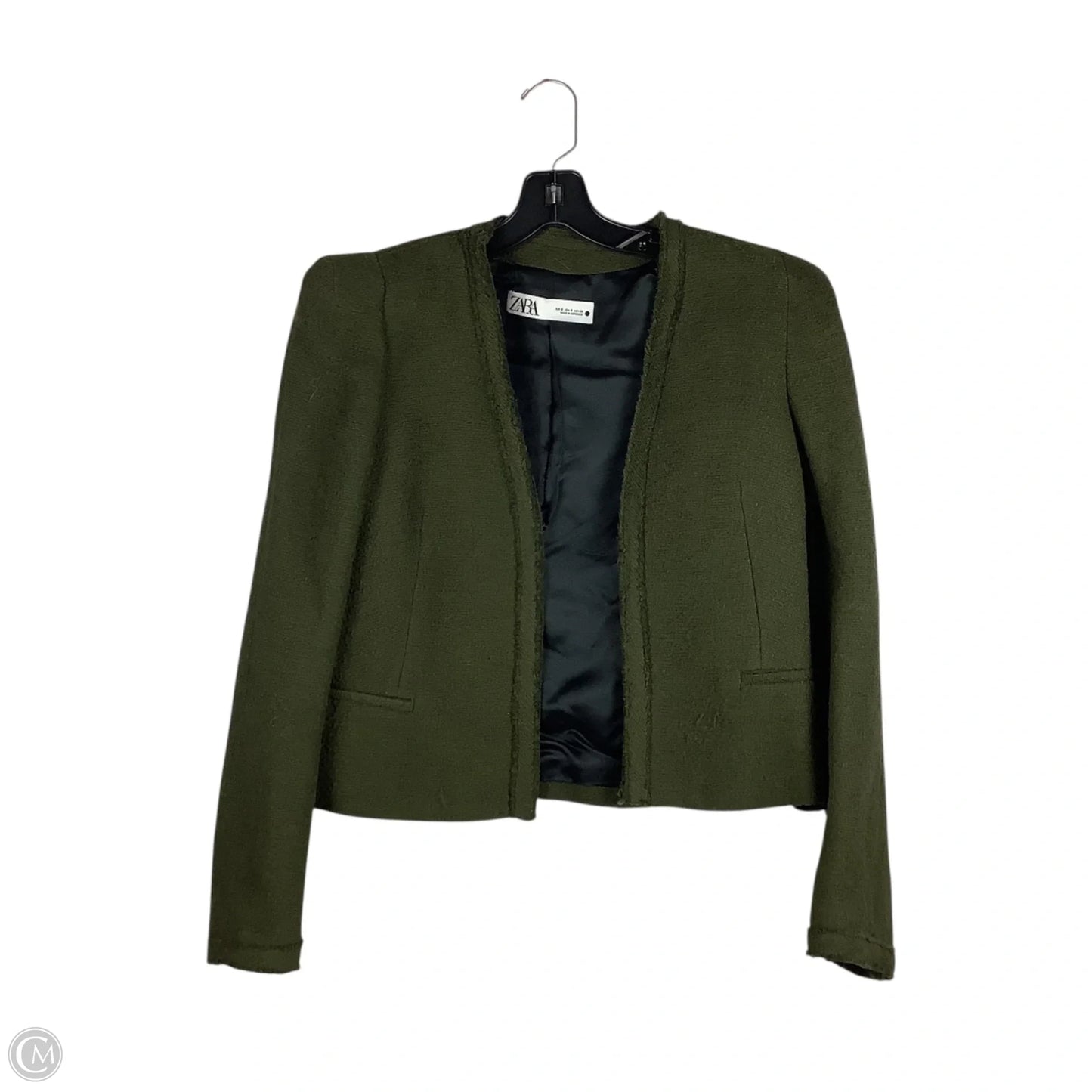 Blazer By Zara In Green, Size: S