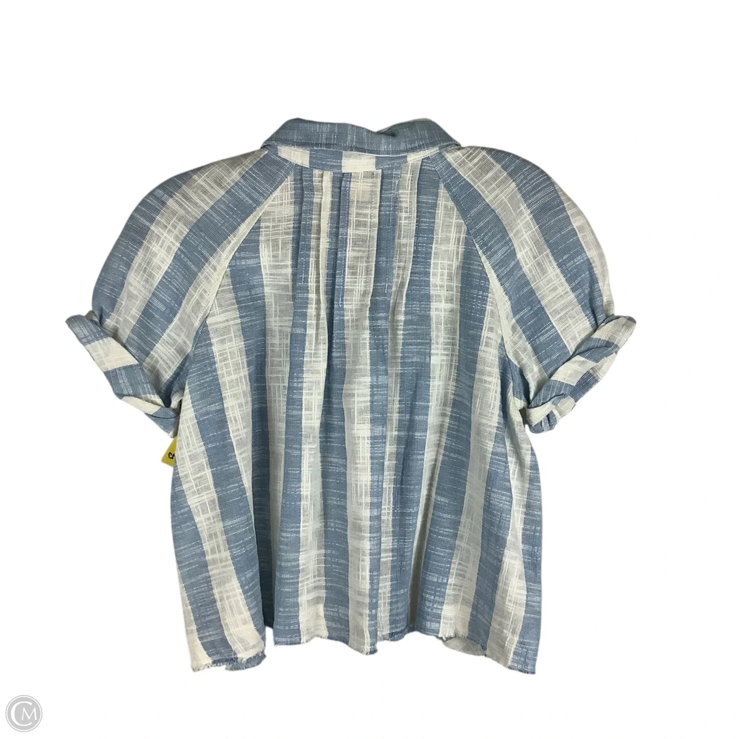 Top Short Sleeve By We The Free In Striped Pattern, Size: S