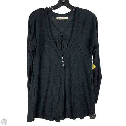 Top Long Sleeve By We The Free In Grey, Size: Xs