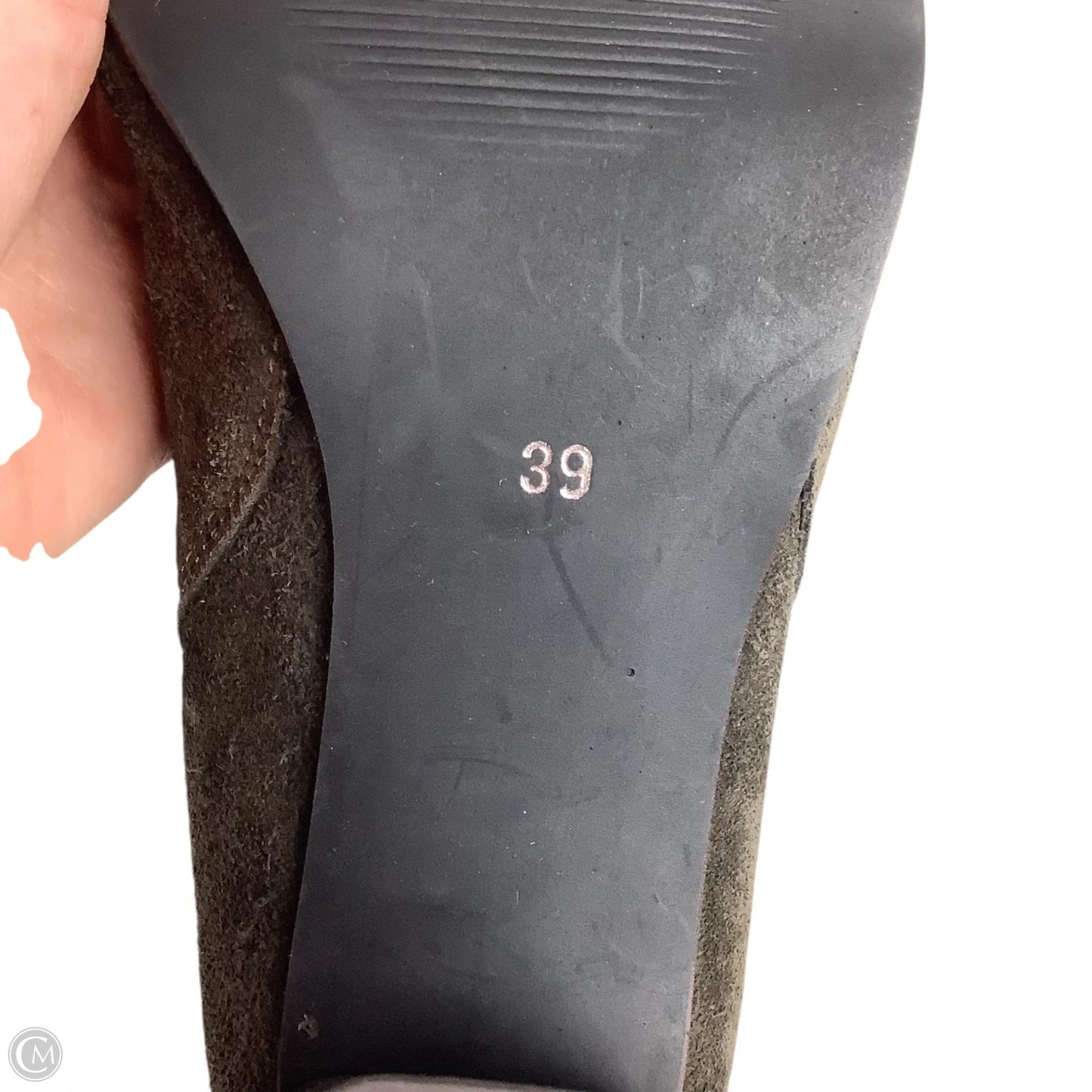 Boots Ankle Heels By Cmc In Brown, Size: 8 (39)