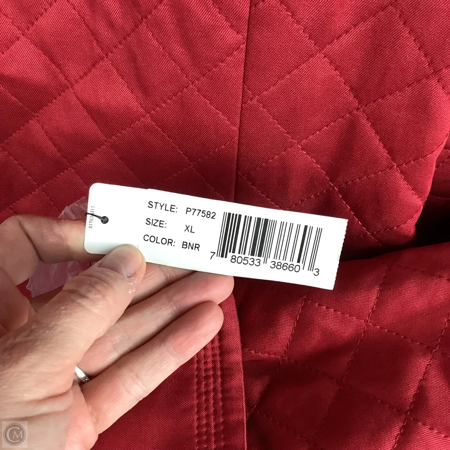 Coat Puffer & Quilted By Pendleton In Red, Size: Xl
