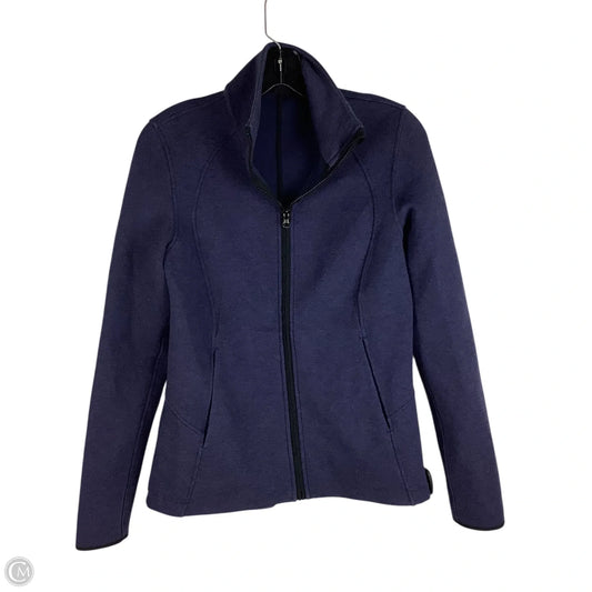 Athletic Jacket By Lululemon In Navy, Size: 6