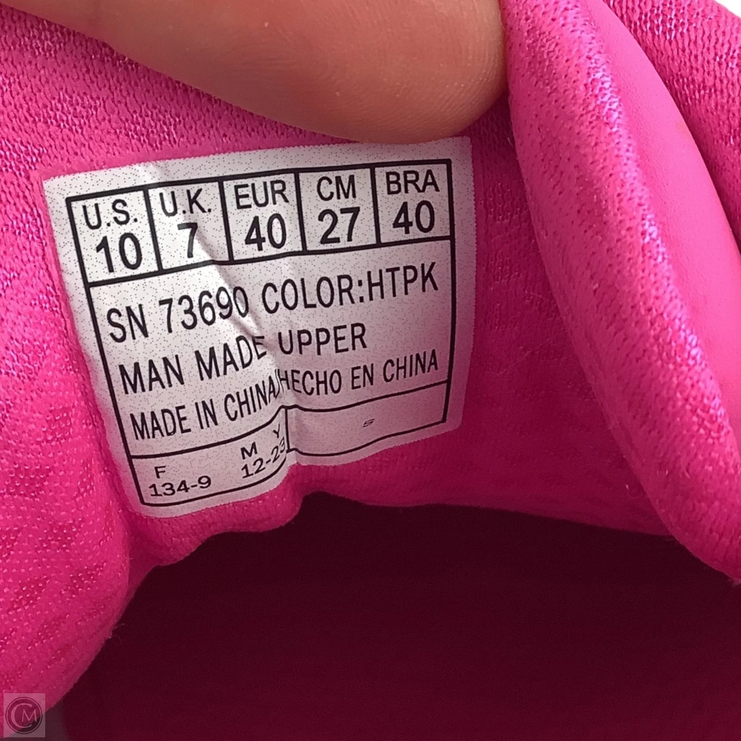 Shoes Athletic By Skechers In Pink, Size: 10