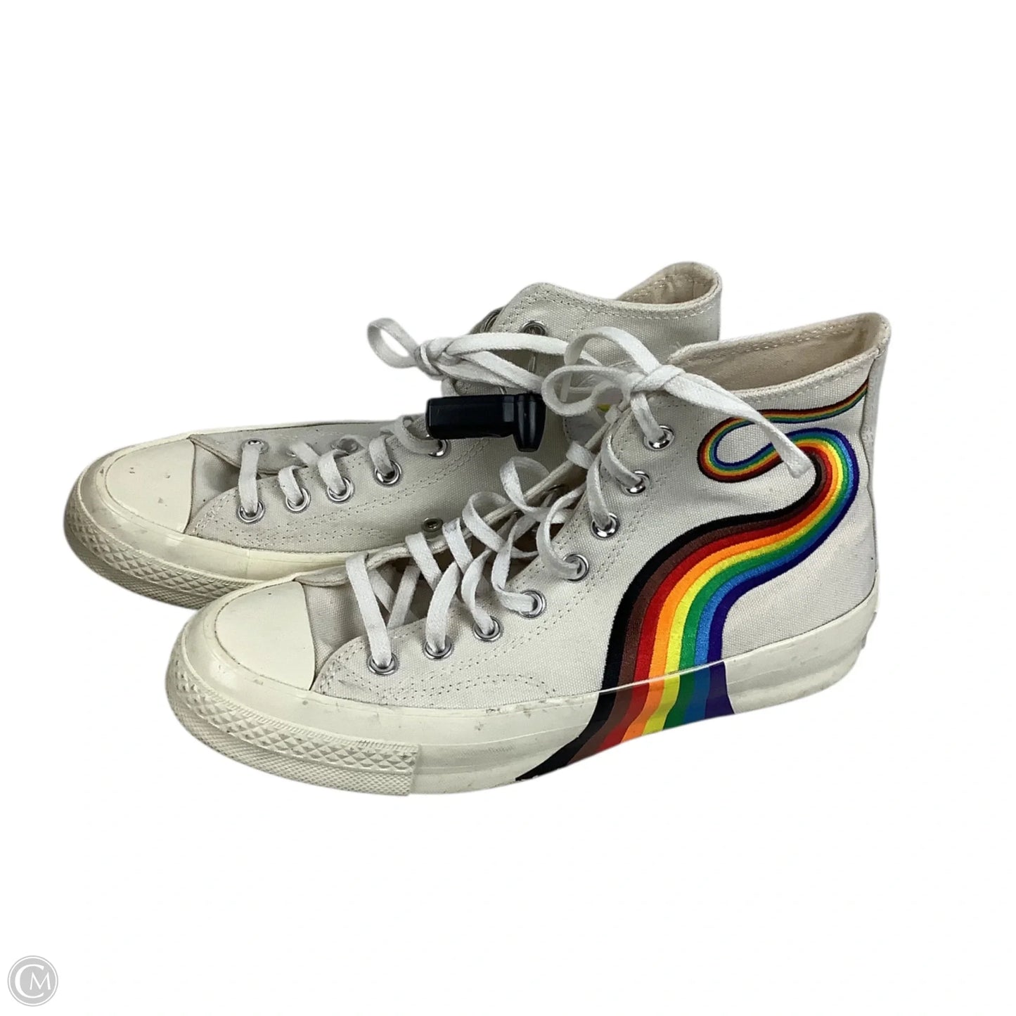 Shoes Sneakers By Converse In Rainbow Print, Size: 9