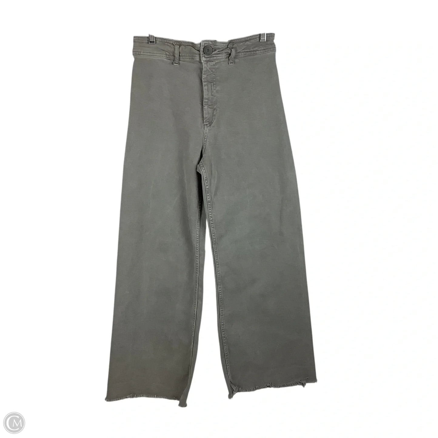 Pants Wide Leg By Zara In Grey, Size: 6