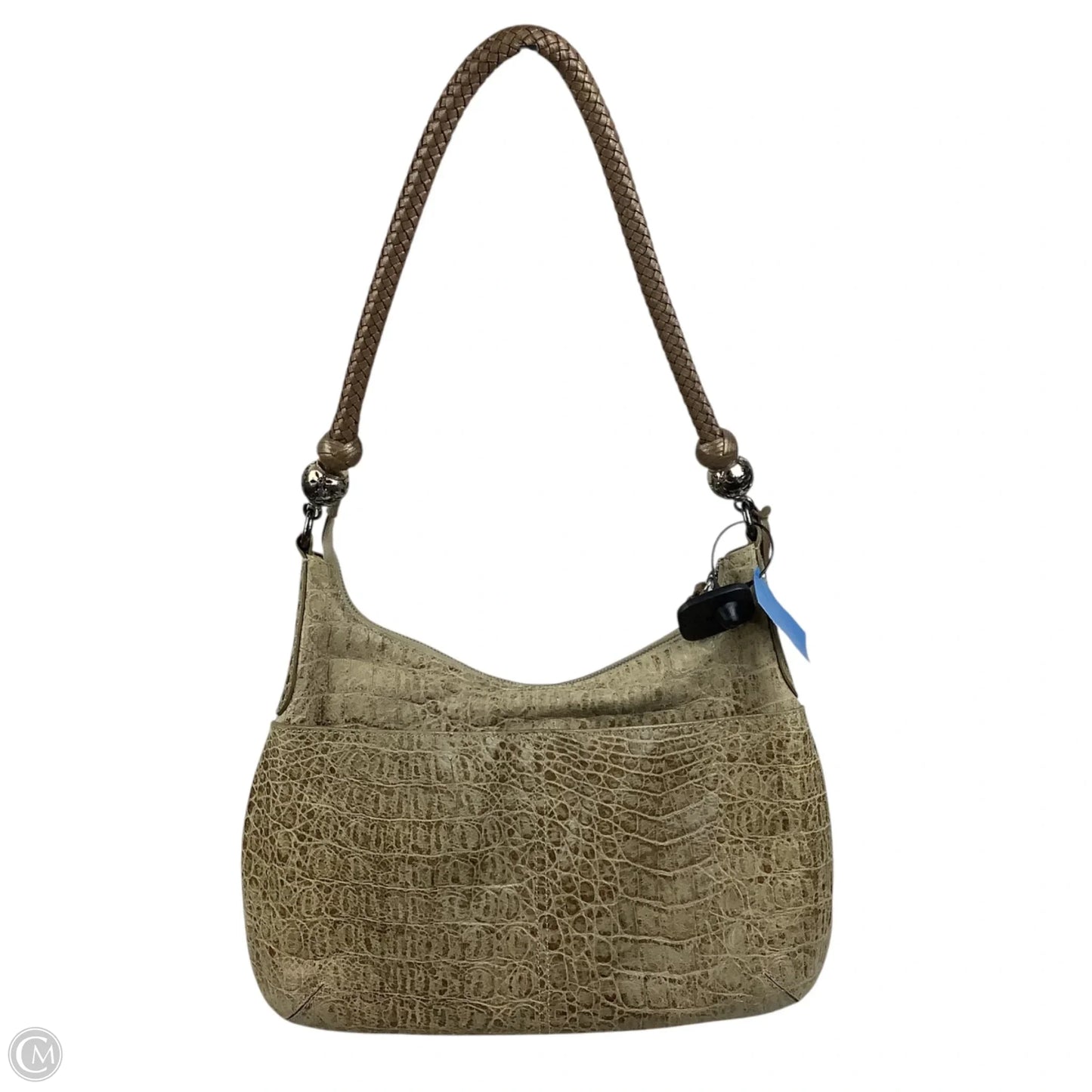 Handbag Leather By Brighton, Size: Medium