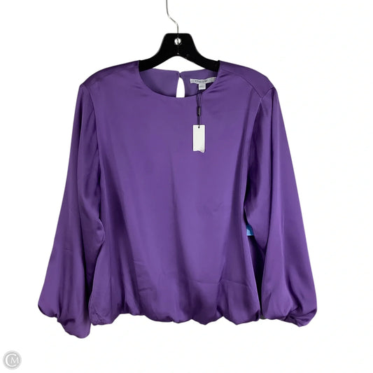 Top Long Sleeve By Chicos In Purple, Size: 6