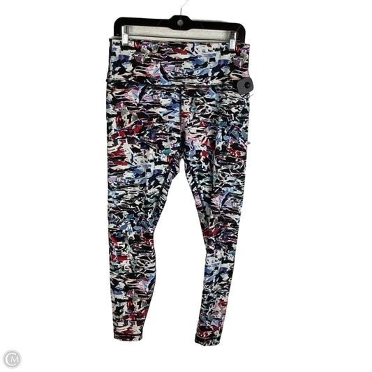 Athletic Leggings By Lululemon In Multi-colored, Size: 12