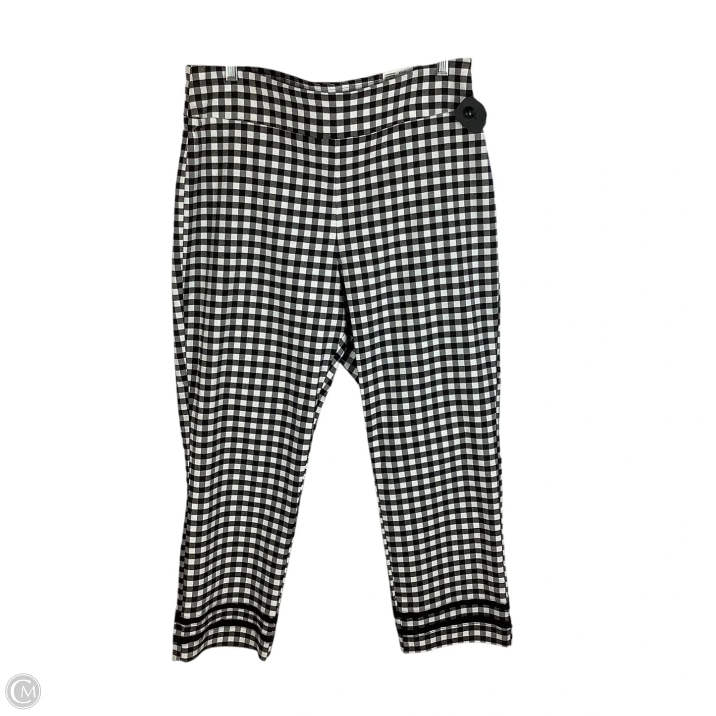 Pants Dress By Crown And Ivy In Checkered Pattern, Size: 16