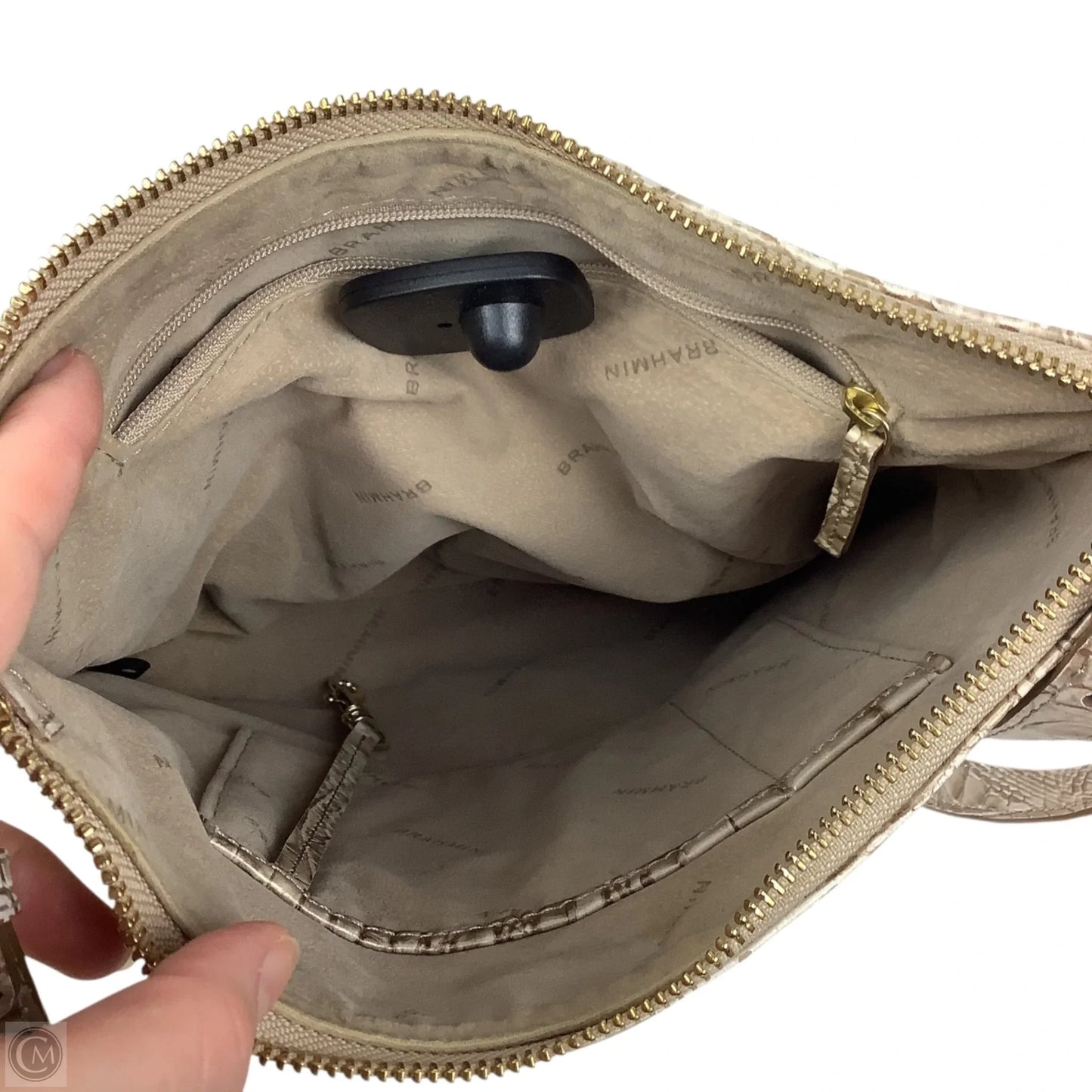 Crossbody Designer By Brahmin, Size: Medium