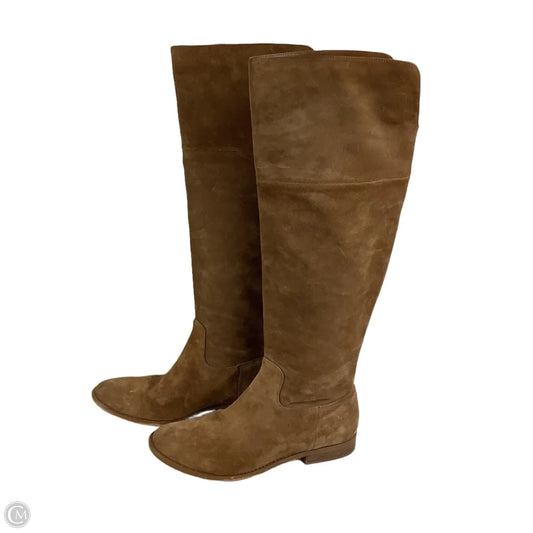 Boots Designer By Michael Kors In Brown, Size: 11
