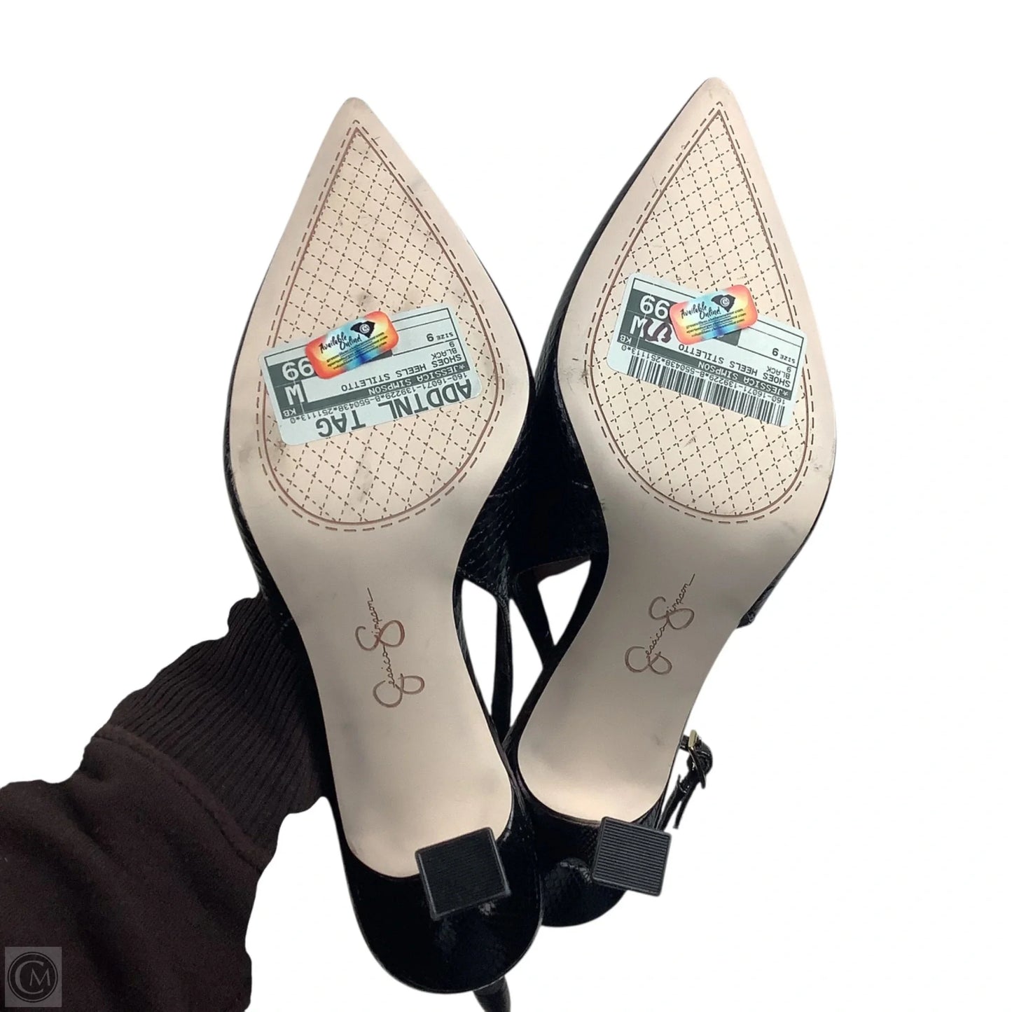 Shoes Heels Stiletto By Jessica Simpson In Black, Size: 9