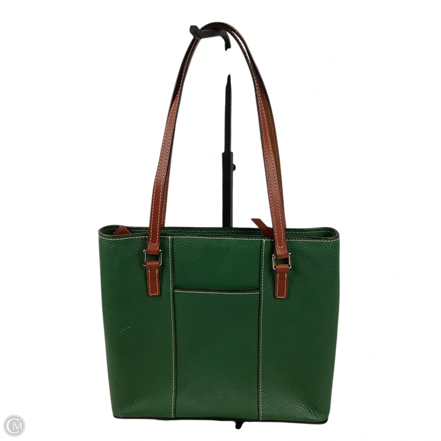 Handbag Designer Leather By Dooney And Bourke, Size: Medium