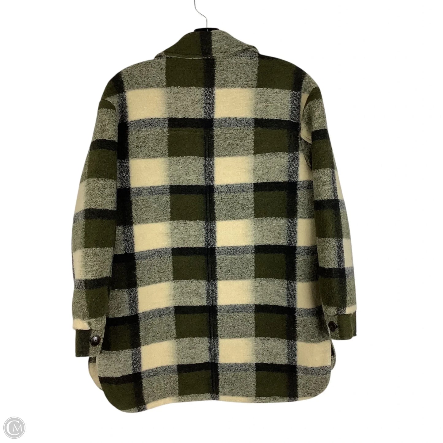 Coat Other By Madewell In Plaid Pattern, Size: Xxs