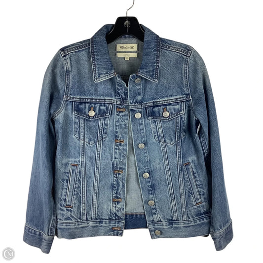 Jacket Denim By Madewell In Blue Denim, Size: Xs