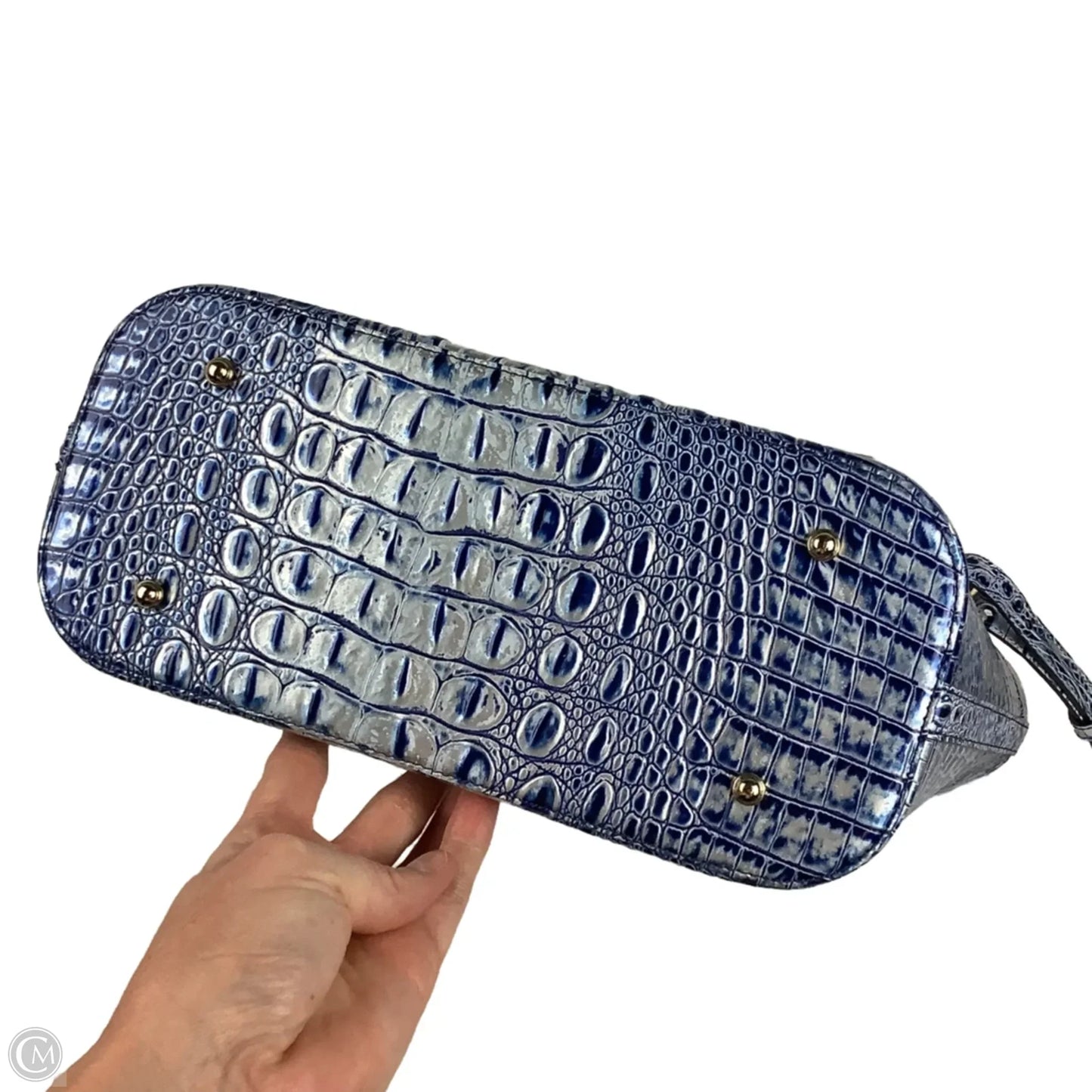 Handbag Designer By Brahmin, Size: Large