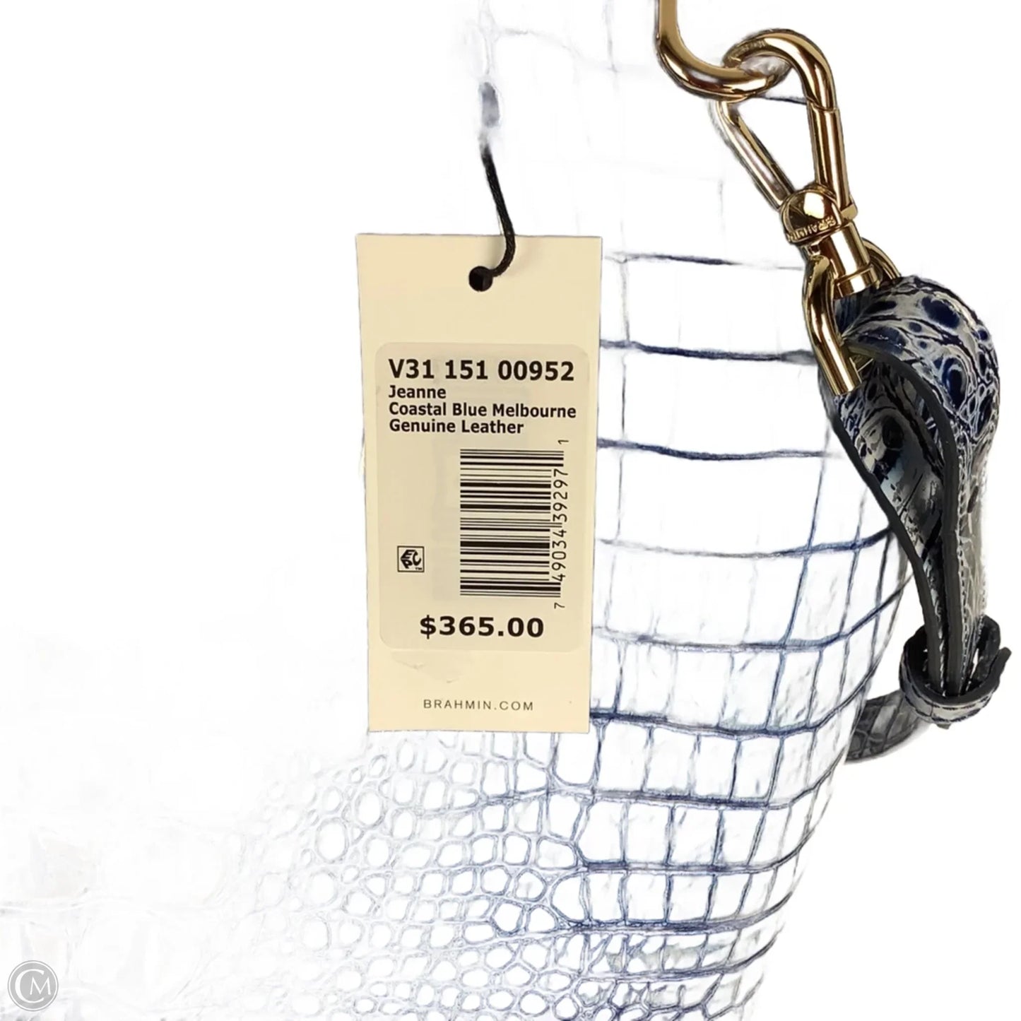 Handbag Designer By Brahmin, Size: Large