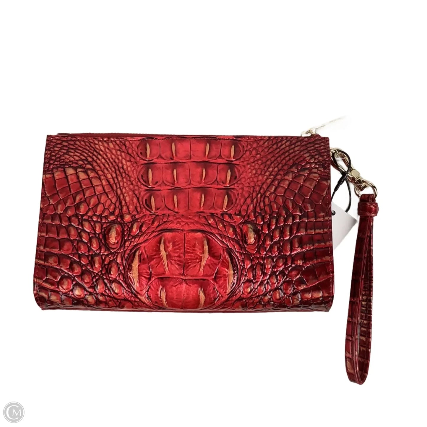 Wristlet Designer By Brahmin, Size: Large