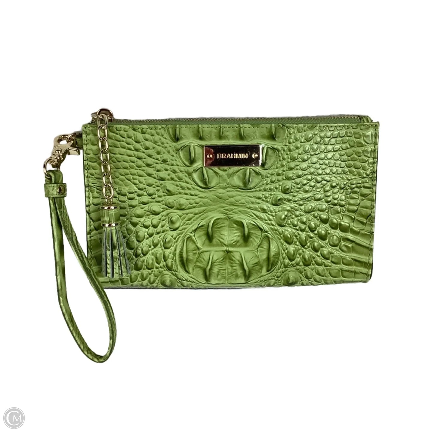 Wristlet Designer By Brahmin, Size: Large