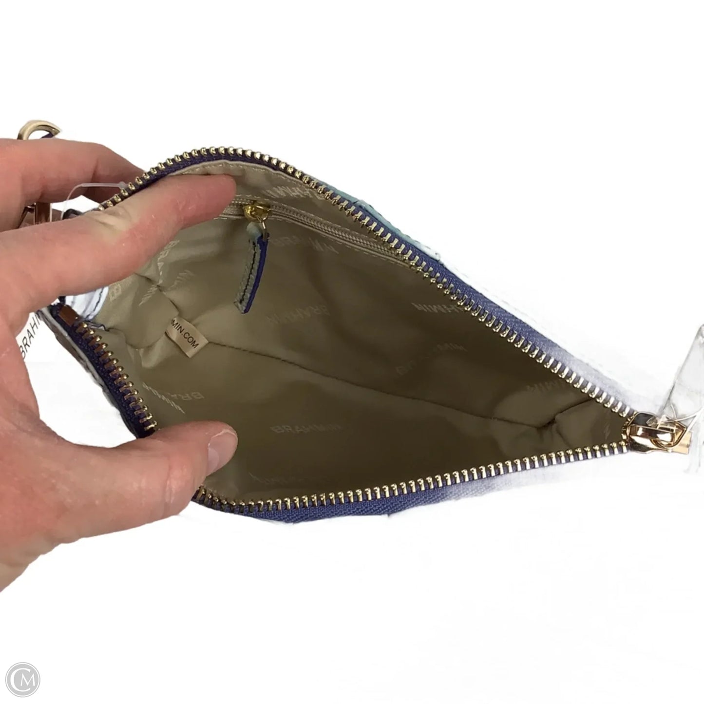 Wristlet Designer By Brahmin, Size: Large