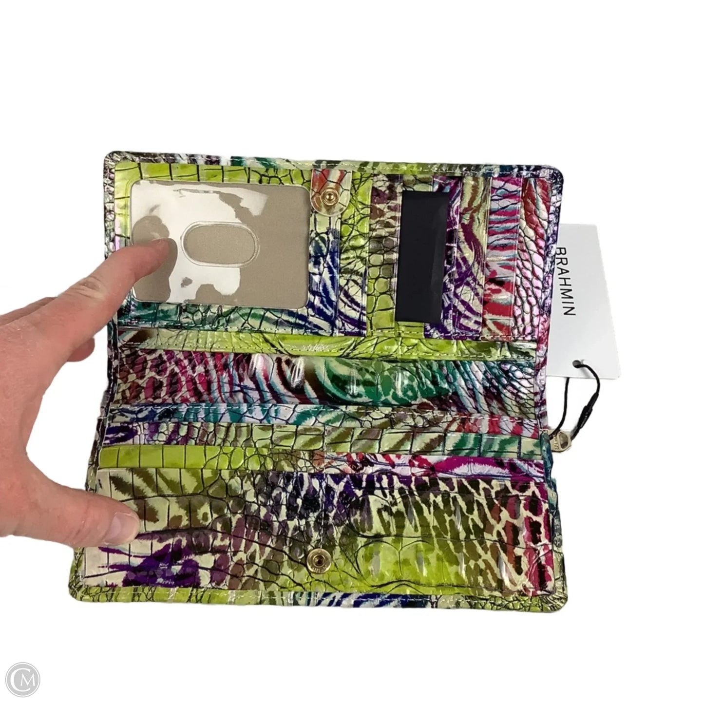 Wallet Designer By Brahmin, Size: Large