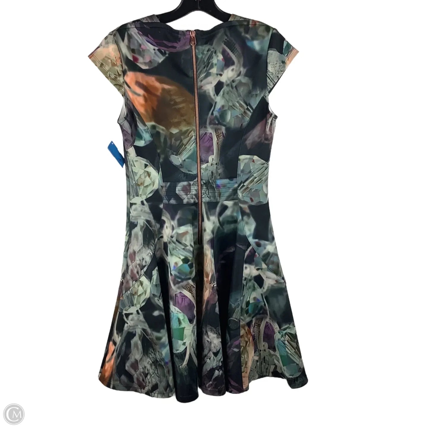 Dress Party Midi By Ted Baker In Multi-colored, Size: 2