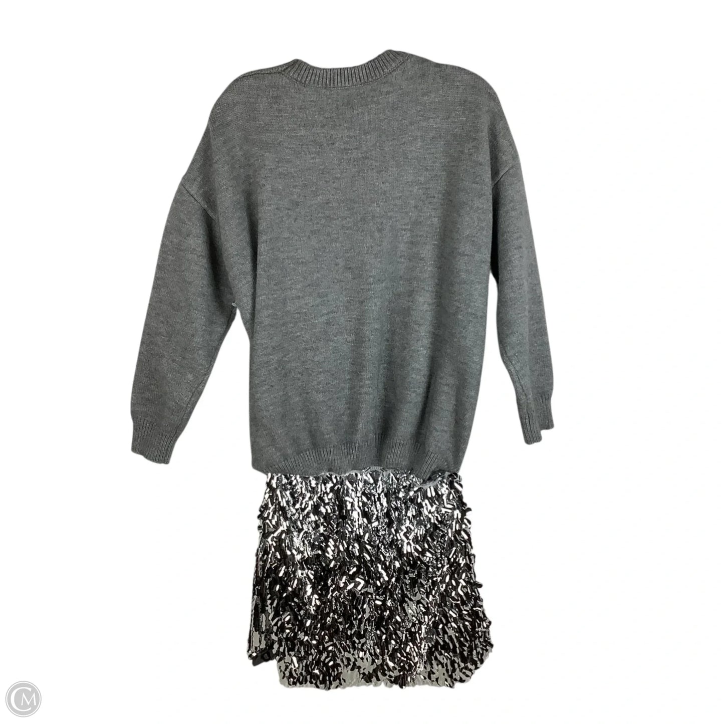 Dress Sweater By Mare Mare In Grey, Size: Xs