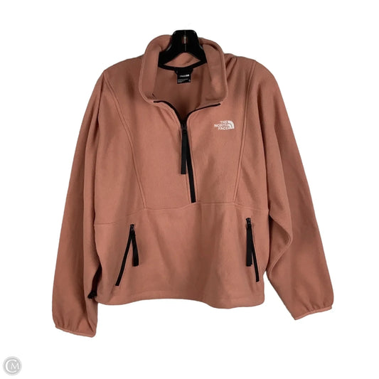 Jacket Fleece By The North Face In Coral, Size: Xl
