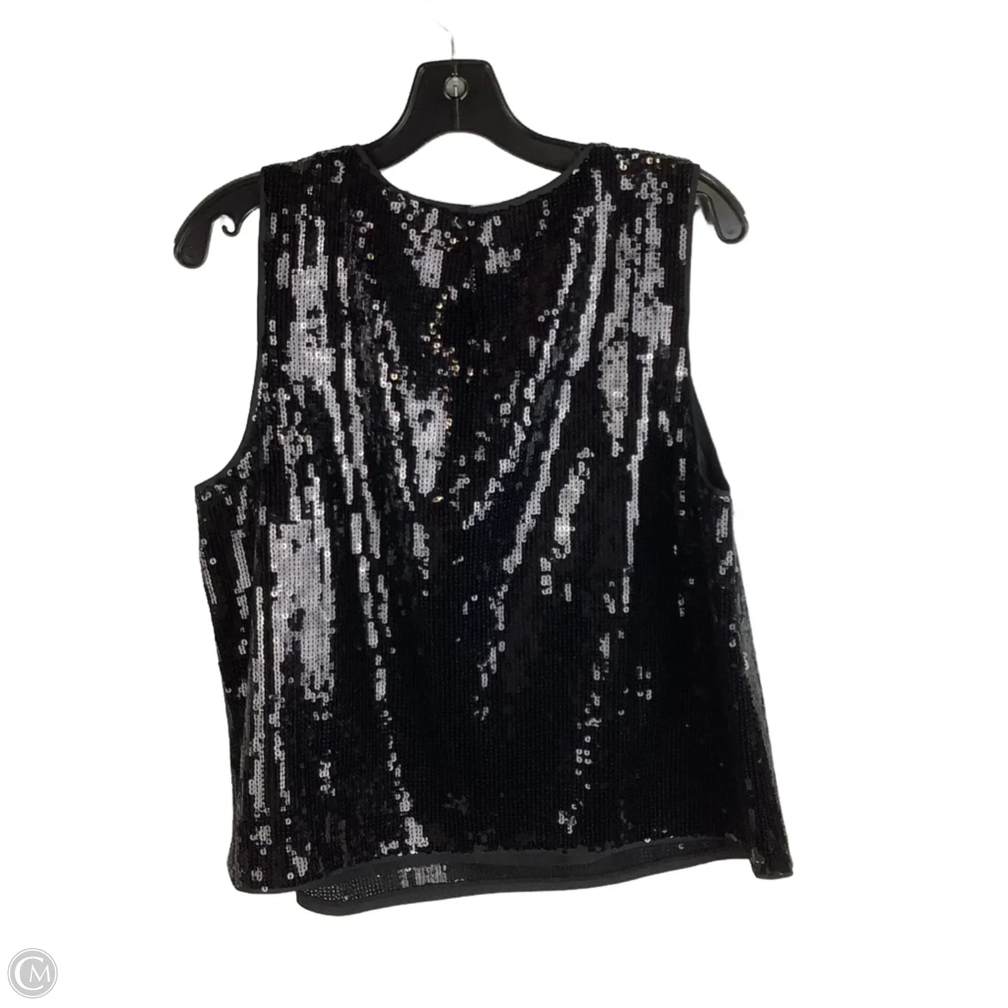 Top Sleeveless By J. Crew In Black, Size: L