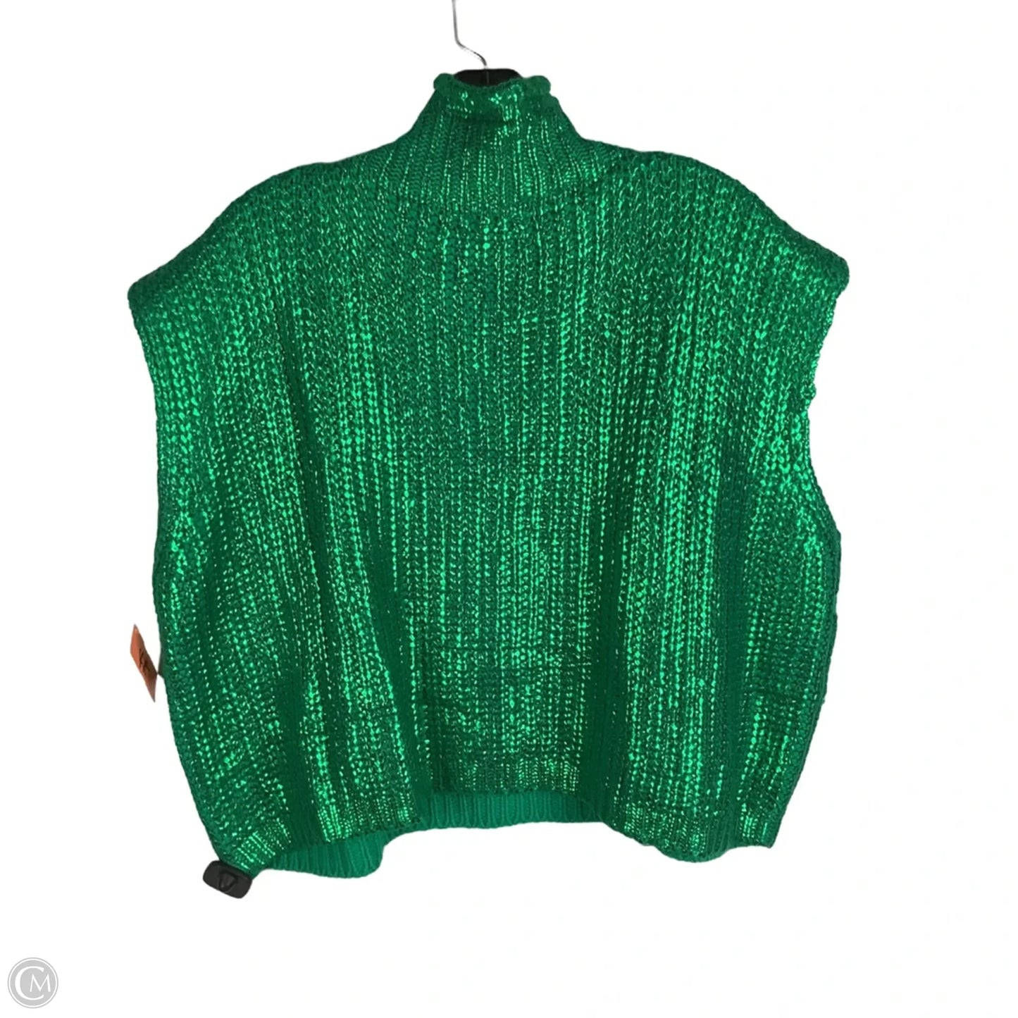 Sweater Short Sleeve By She + Sky In Green, Size: L