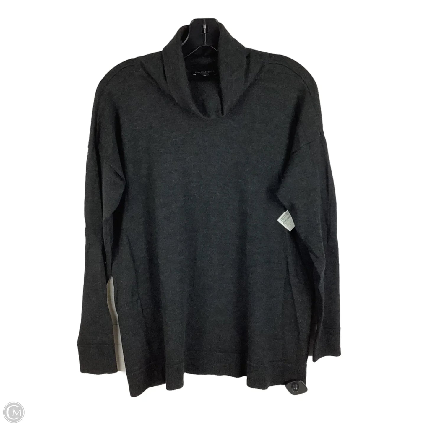 Sweater By Eileen Fisher In Grey, Size: M