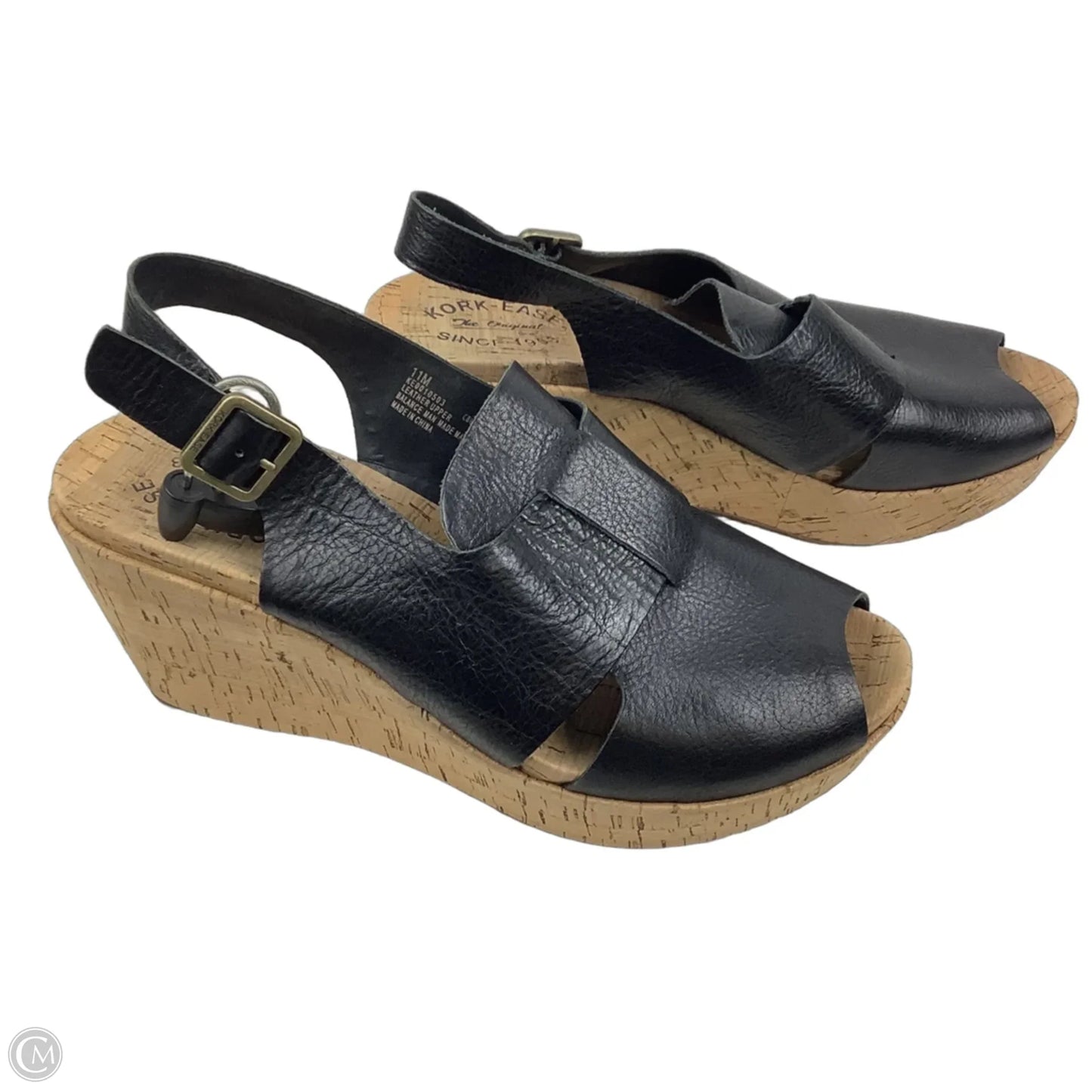 Shoes Heels Block By Kork Ease In Black, Size: 11