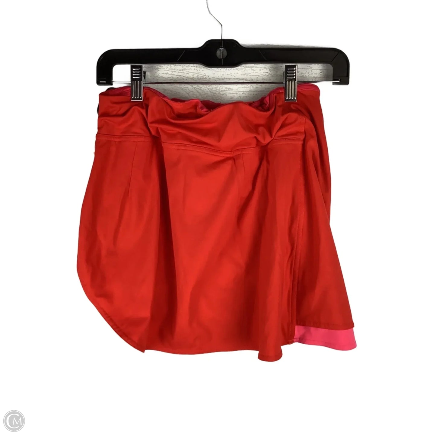 Athletic Skort By Lululemon In Pink & Red, Size: 8