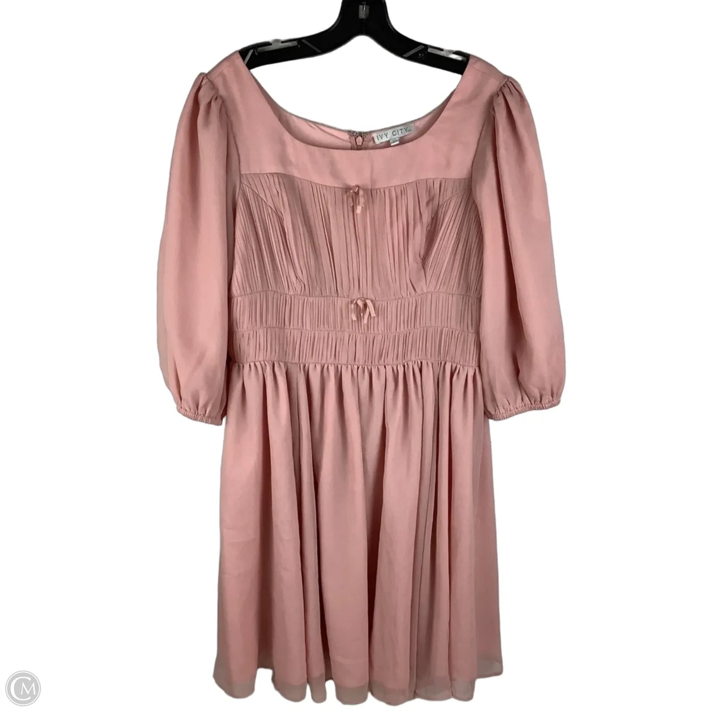 Dress Casual Short By Clothes Mentor In Pink, Size: L