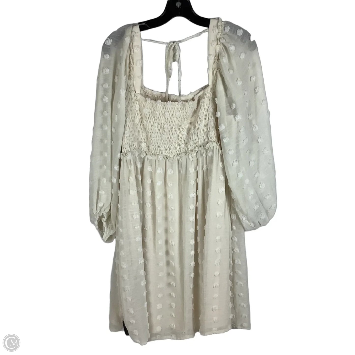 Dress Party Short By Listicle In Cream, Size: L