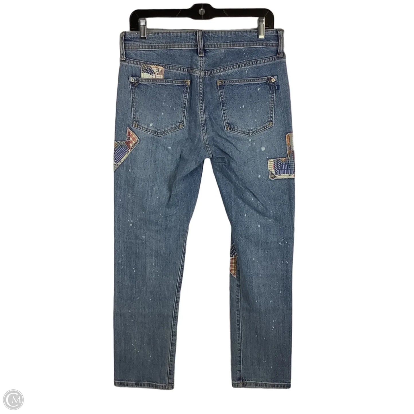 Jeans Straight By Pilcro In Blue Denim, Size: 4 (27)