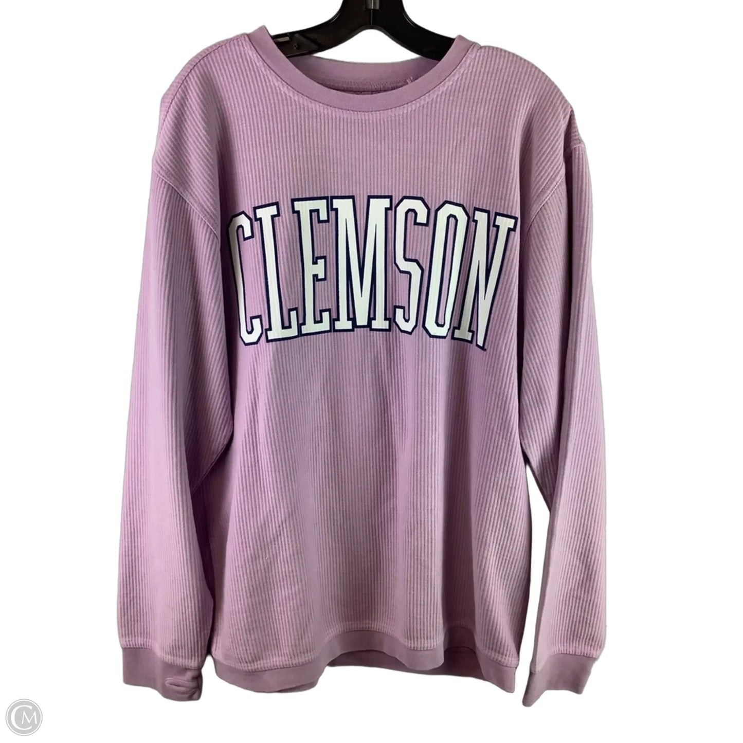 Top Long Sleeve By Pressbox In Purple, Size: M (oversized)