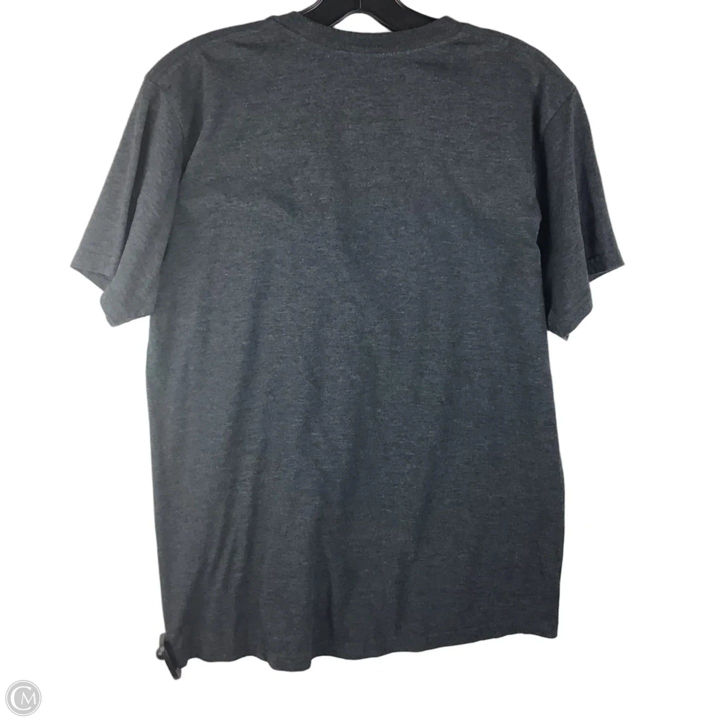 Top Short Sleeve Basic By Disney In Grey, Size: M