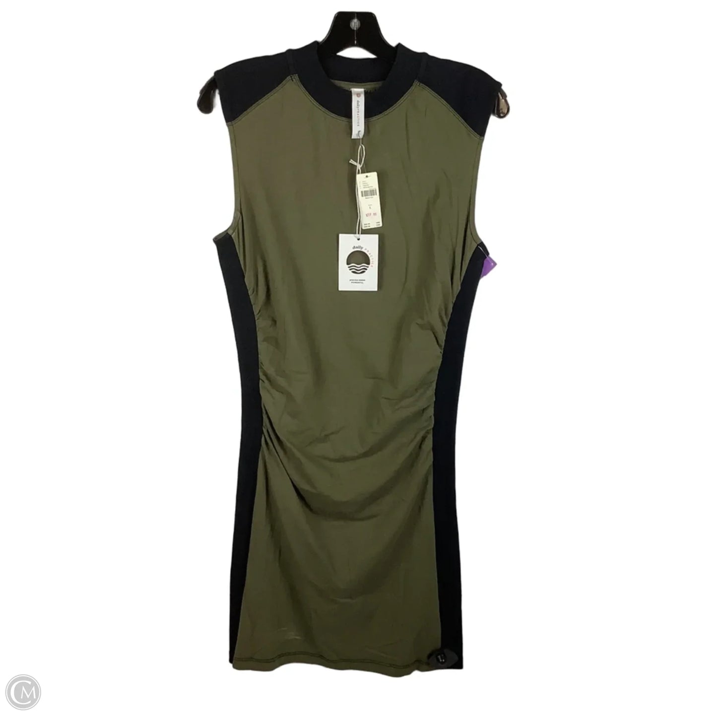 Dress Party Midi By Daily Practice By Anthropologie In Green, Size: L