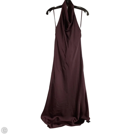 Dress Party Long By Gianni Bini In Maroon, Size: 2